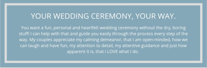 Maine Wedding Officiant | Gateway Celebrations Officiated by Vivianna Adams