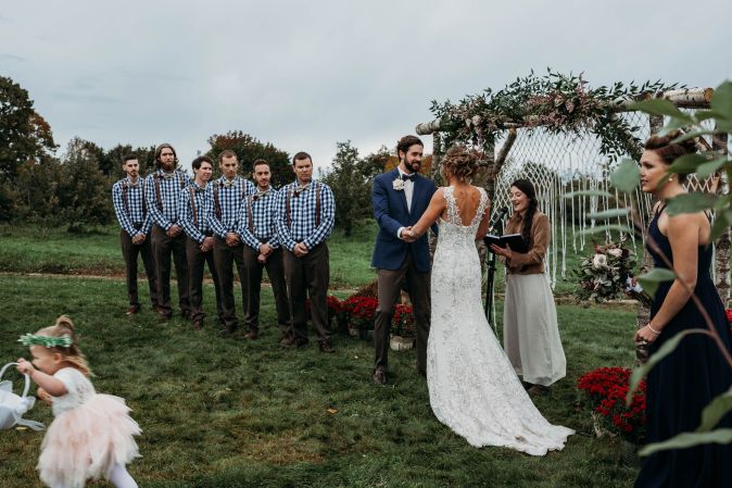 Maine Wedding Officiated by Vivianna Adams | Photo by Brittney Fairfield Photography