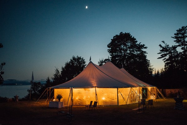 Picturesque Downeast Maine Wedding under the stars